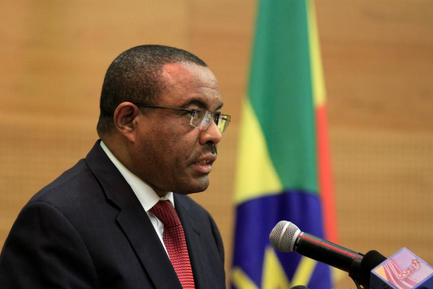 A letter to Prime Minister Hailemariam Desalegn,  the Federal Democratic Republic of Ethiopia