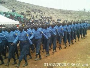 Gambella Police Force Graduating New Recruits