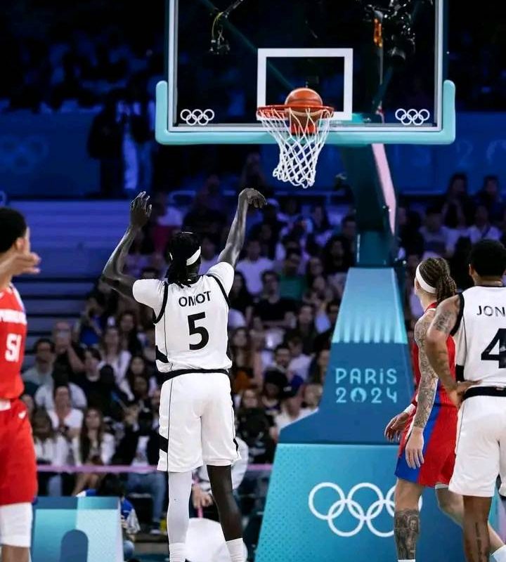 South Sudan Won First Olympic Game, Omot helped in Puerto Rico Defeat