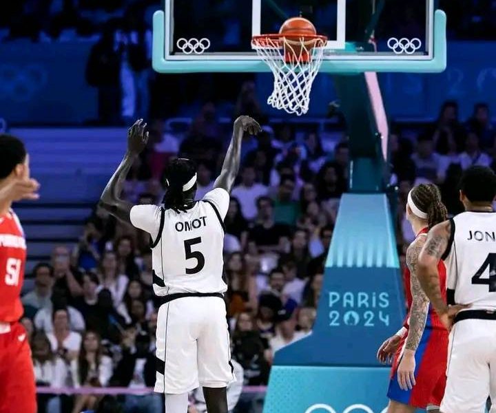 South Sudan Won First Olympic Game, Omot helped in Puerto Rico Defeat